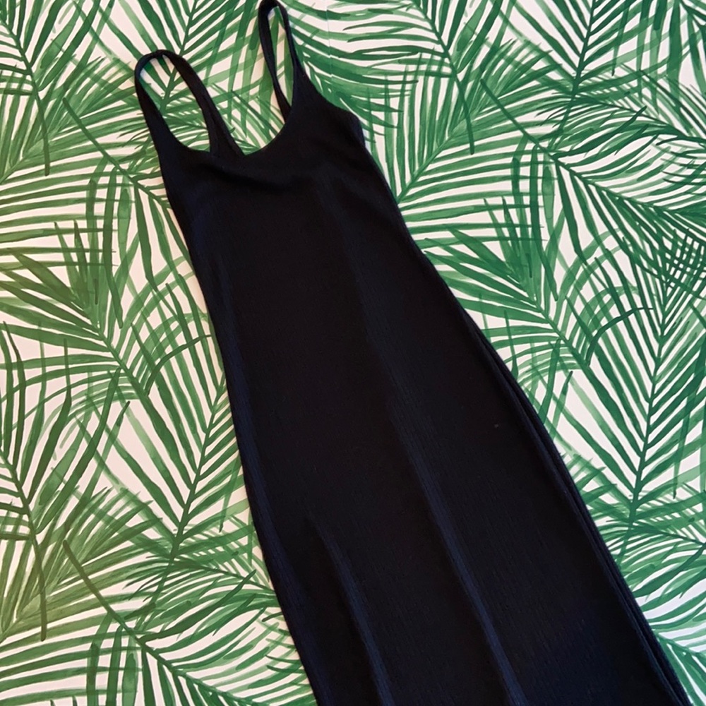 Bodycon ribbed midi dress